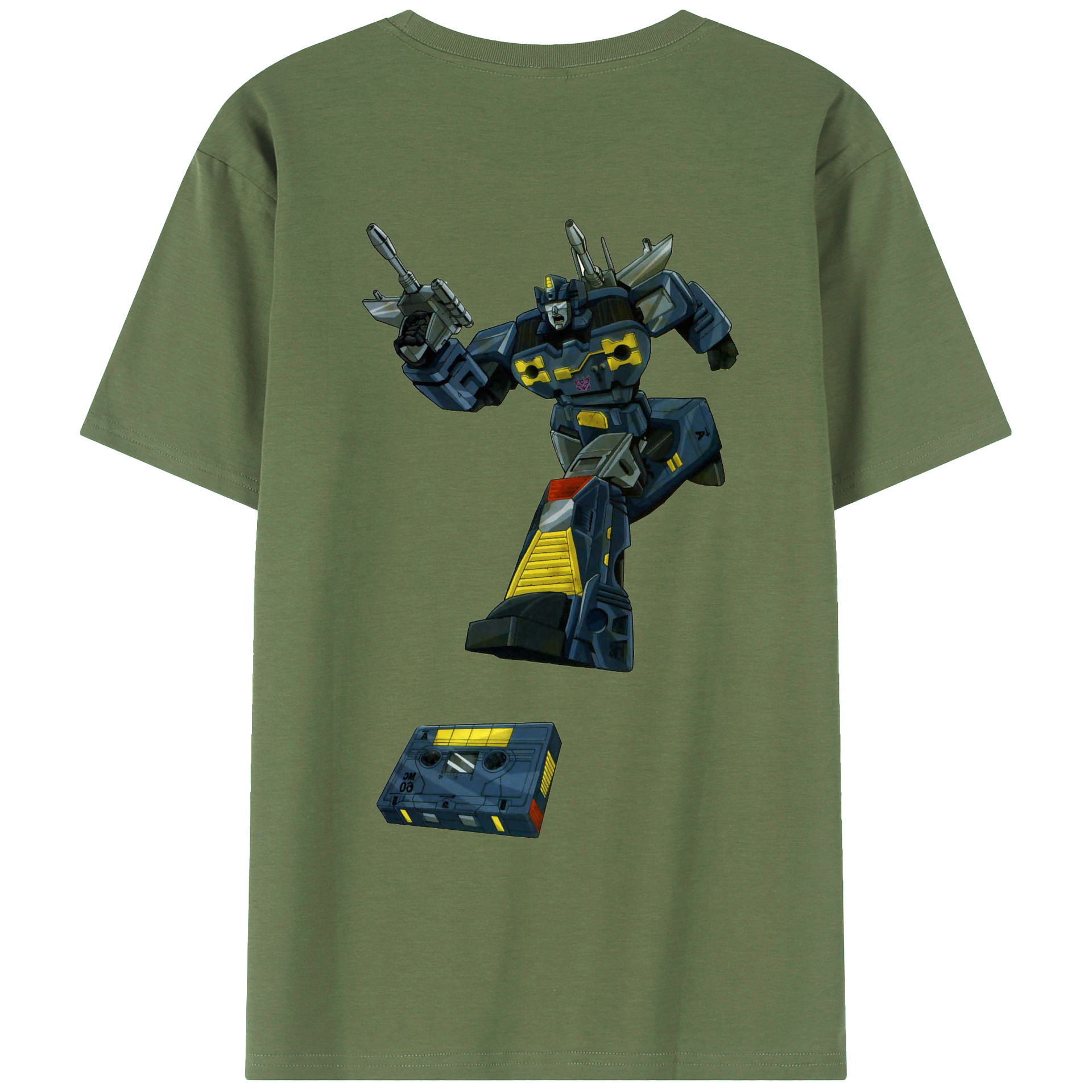 （画像用）  綿100％ メンズ半袖Tシャツ（バックプリント） 通気性